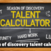 season of discovery talent calculator