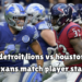 detroit lions vs houston texans match player stats
