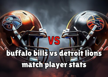buffalo bills vs detroit lions match player stats