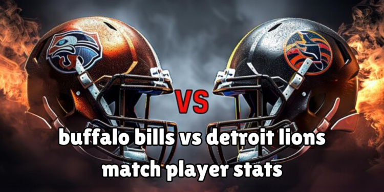buffalo bills vs detroit lions match player stats