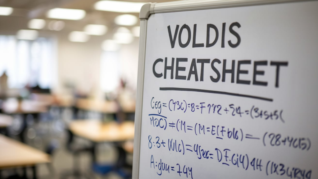 voldis cheatsheet