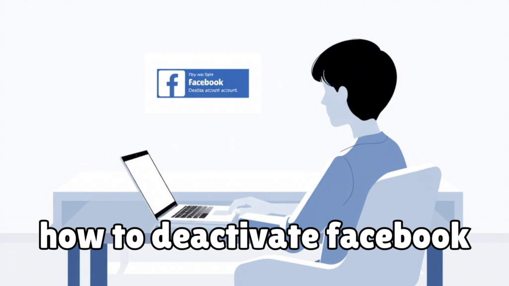 how to deactivate facebook