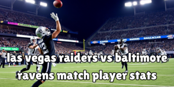 las vegas raiders vs baltimore ravens match player stats