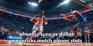phoenix suns vs dallas mavericks match player stats