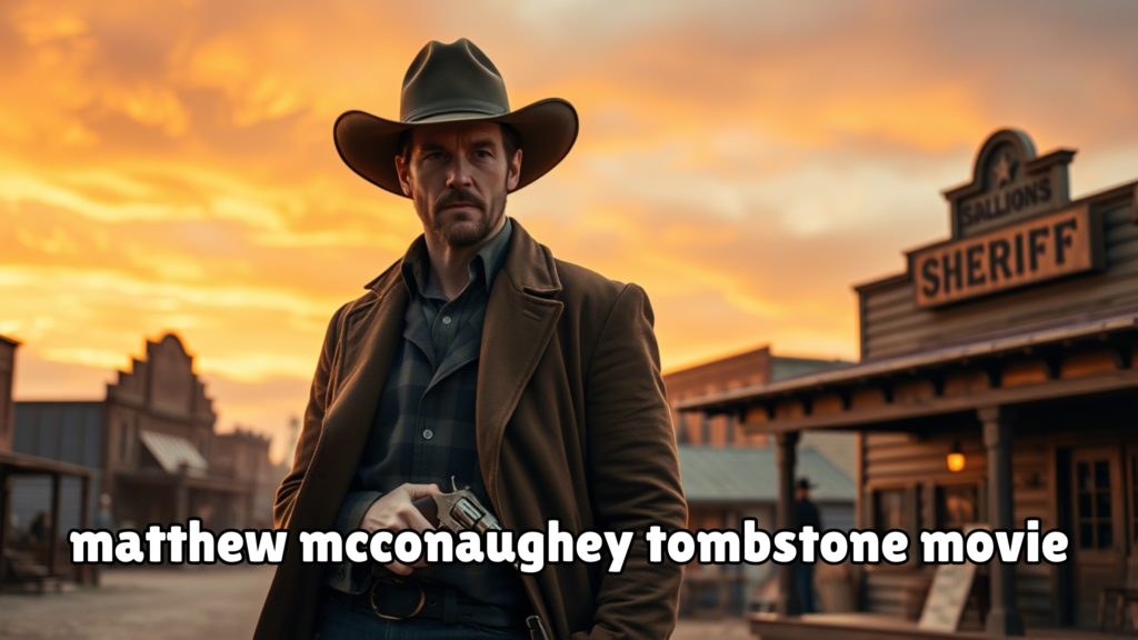 matthew mcconaughey tombstone movie